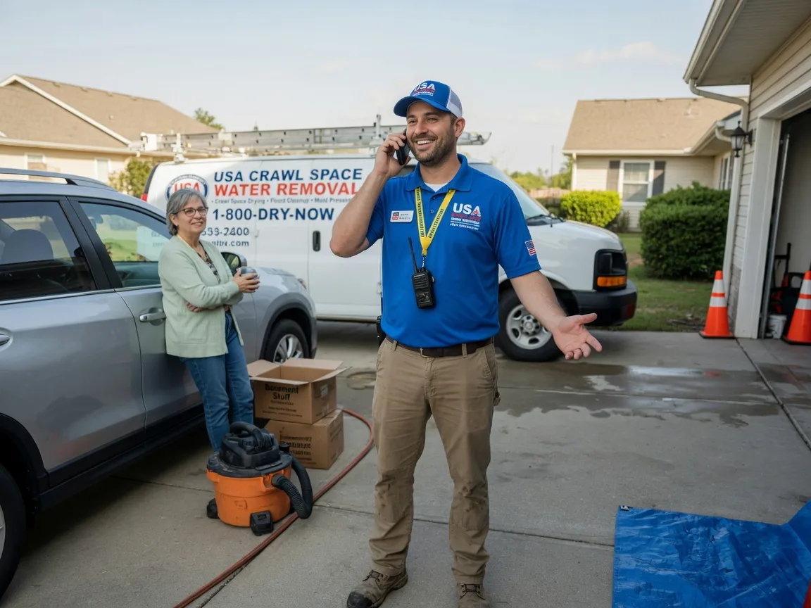 Crawl Space Water Removal The Rock, GA FAQs